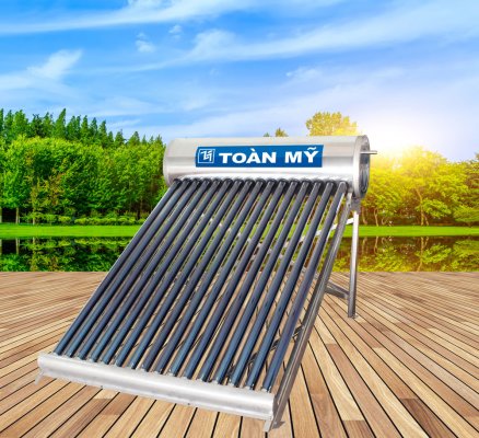 Cách vận hành của máy nước nóng năng lượng mặt trời Toàn Mỹ 140l
